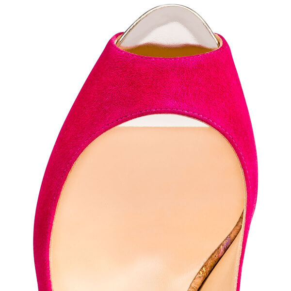 2017SS Christian Louboutin クリスチャン ルブタンコピー Lady Peep Sling ピンク 150mm